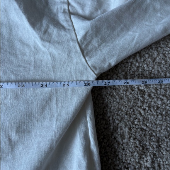 Fog Essentials Fear Of God White Oversize Long Sleeve Tee T-shirt Size medium - Picture 15 of 16